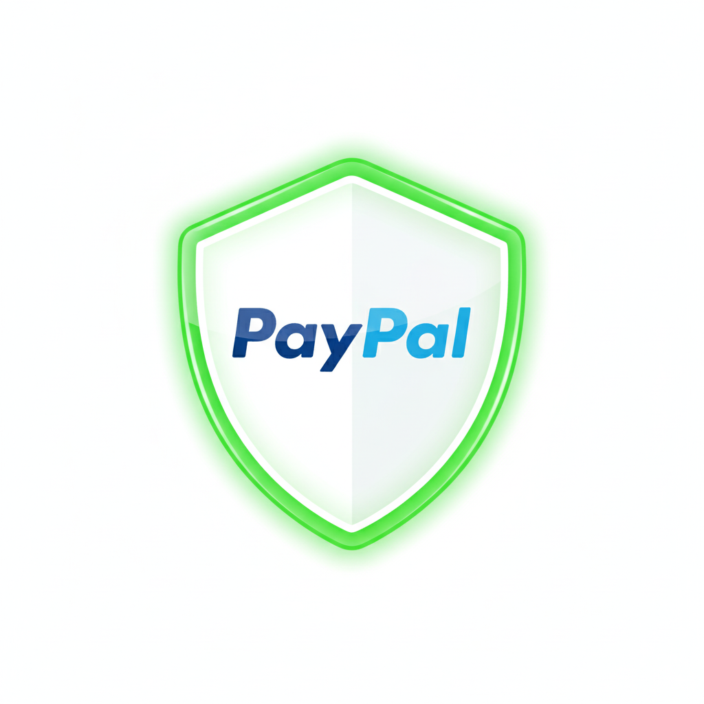 En sköld som symboliserar säkerheten med PayPal på casino